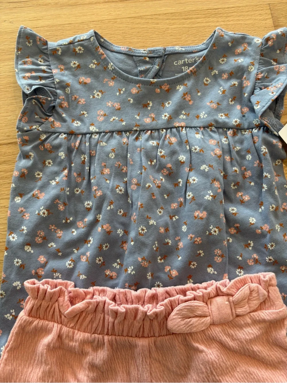 Carter's Floral Toddler Outfit